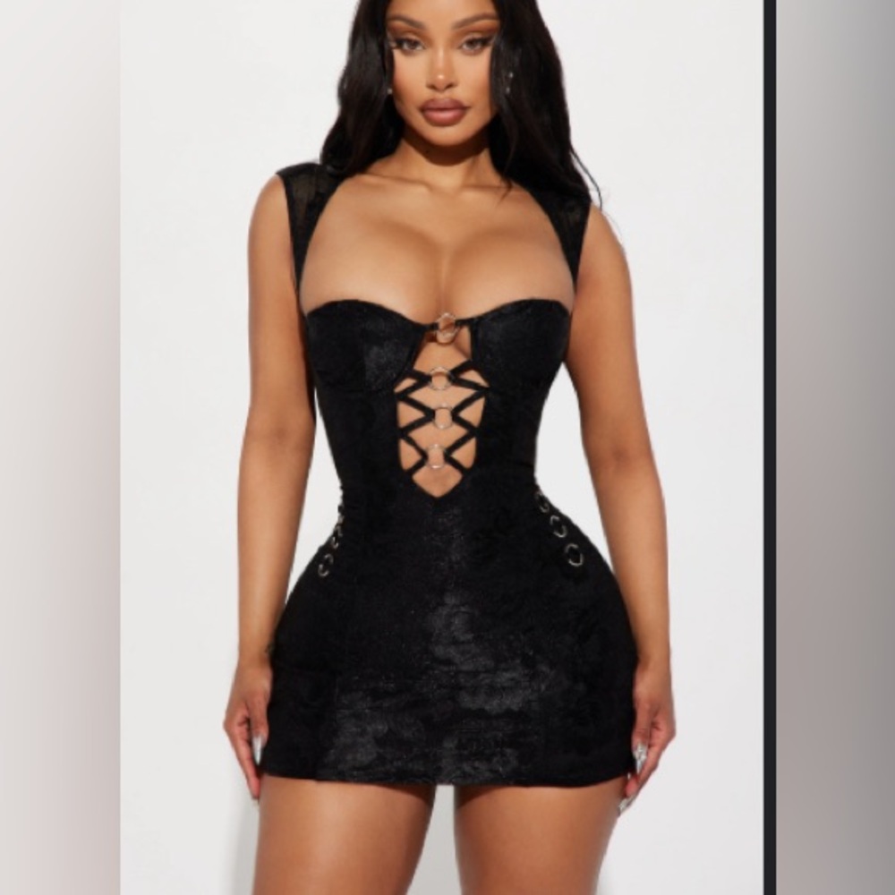 Black Fashion Nova Dress
